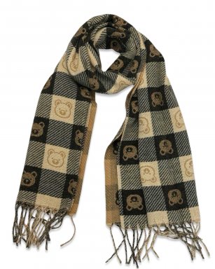 FA61060 BLACK/BEIGE Shawl