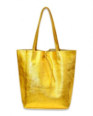 IT03 YELLOW Handtas Leder