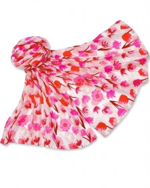 FA5235 FUCHSIA Shawl Print