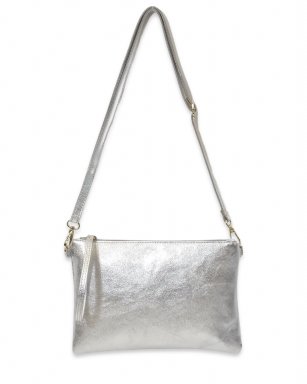 IT136 SILVER Handtas - Leder