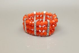 BRC1091 Orange Armband