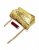 5656 GOLD Handtas mini pailletten