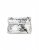 5656 SILVER Handtas mini pailletten