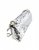 5656 SILVER Handtas mini pailletten
