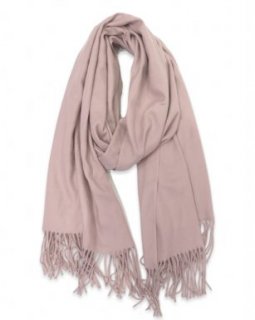 FA53027 RED TAUPE Scarf Soft Cashmere