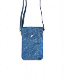 IT62 JEAN BLUE Pochette portable - Cuir