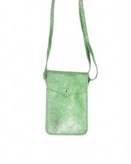 IT62 MINT GREEN Smartphone bag - Leather