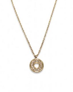 SST5008-43 Ketting Stainless Steel – Circle strass