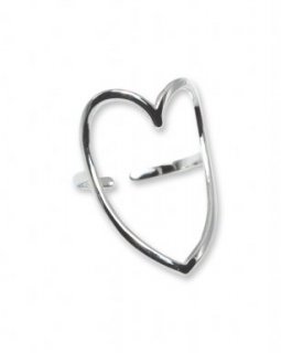 SST8006-181 Ring Stainless Steel – One size – Heart